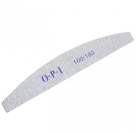 Пилка OPI лодка 100/180 грит 25шт/уп
